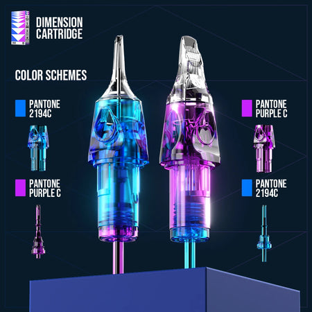 CNC 20PCS Blue Red Police Cartridge &ndash; Medical Grade Sterile