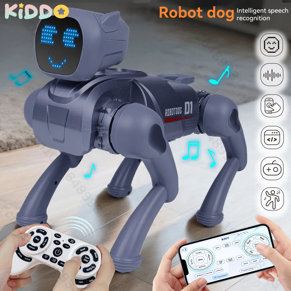 2.4G fjärrstyrd hundleksak med röstdialogapp