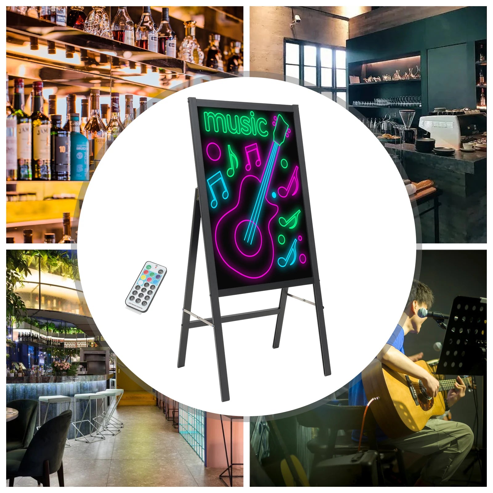 LED Message Board with Remote Control &ndash; Easy To Clean GERMANY