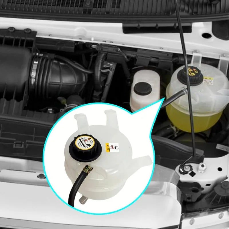 Réservoir d'expansion de liquide de refroidissement pour Ford E-150 E-250 E-350 E-450