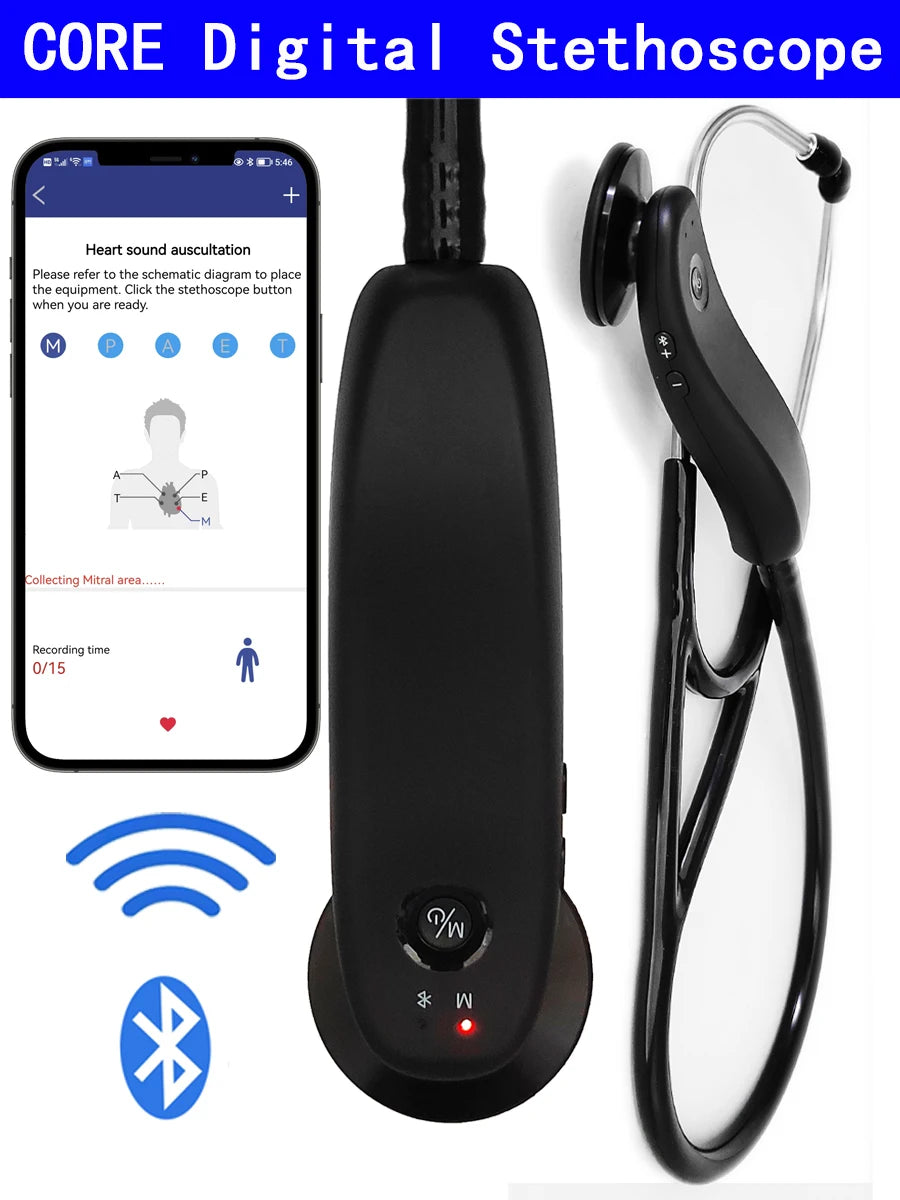Bluetooth Digital Stethoscope &ndash; Exceptional Acoustic Clarity