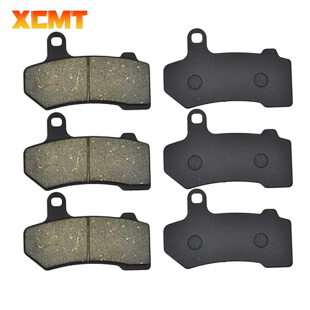 Harley Road King Brake Disks and Pads 2008-2018 &ndash; Durable 3 pair