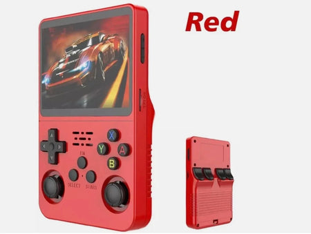 R36S Retro Handheld Video Game Console - 3.5&quot; IPS Screen, 128GB Storage