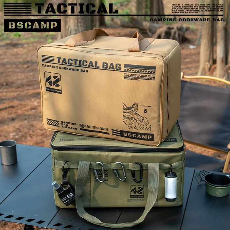 30-42L Insulated Camping Storage Bag - Tactical &amp; Multi-functional