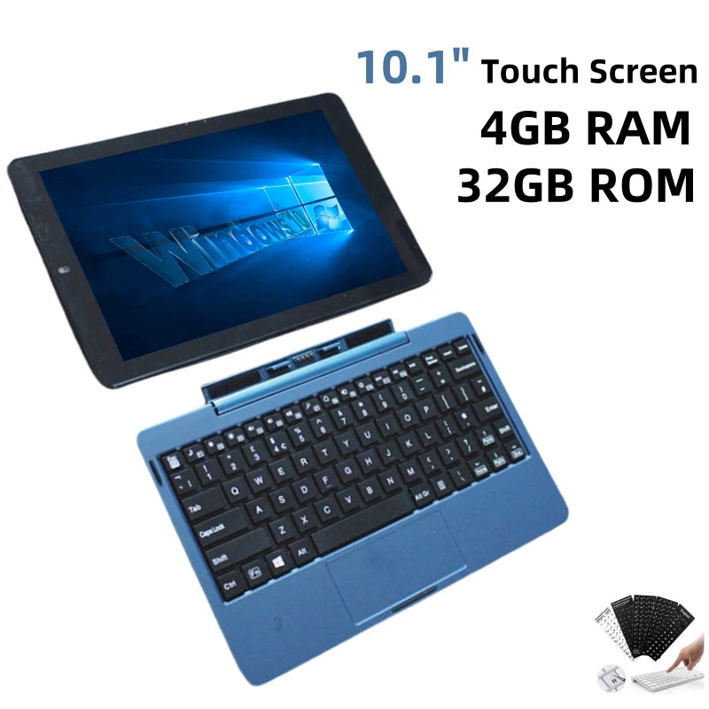S12 10.1 Windows 10 Tablet With Keyboard &ndash; Quad Core Power