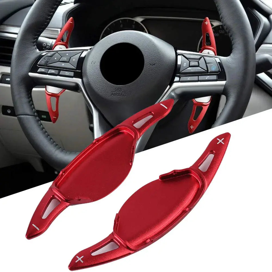 Aluminum Shift Paddle Covers For Mitsubishi Outlander Altima by InterCyprus Trading Ltd