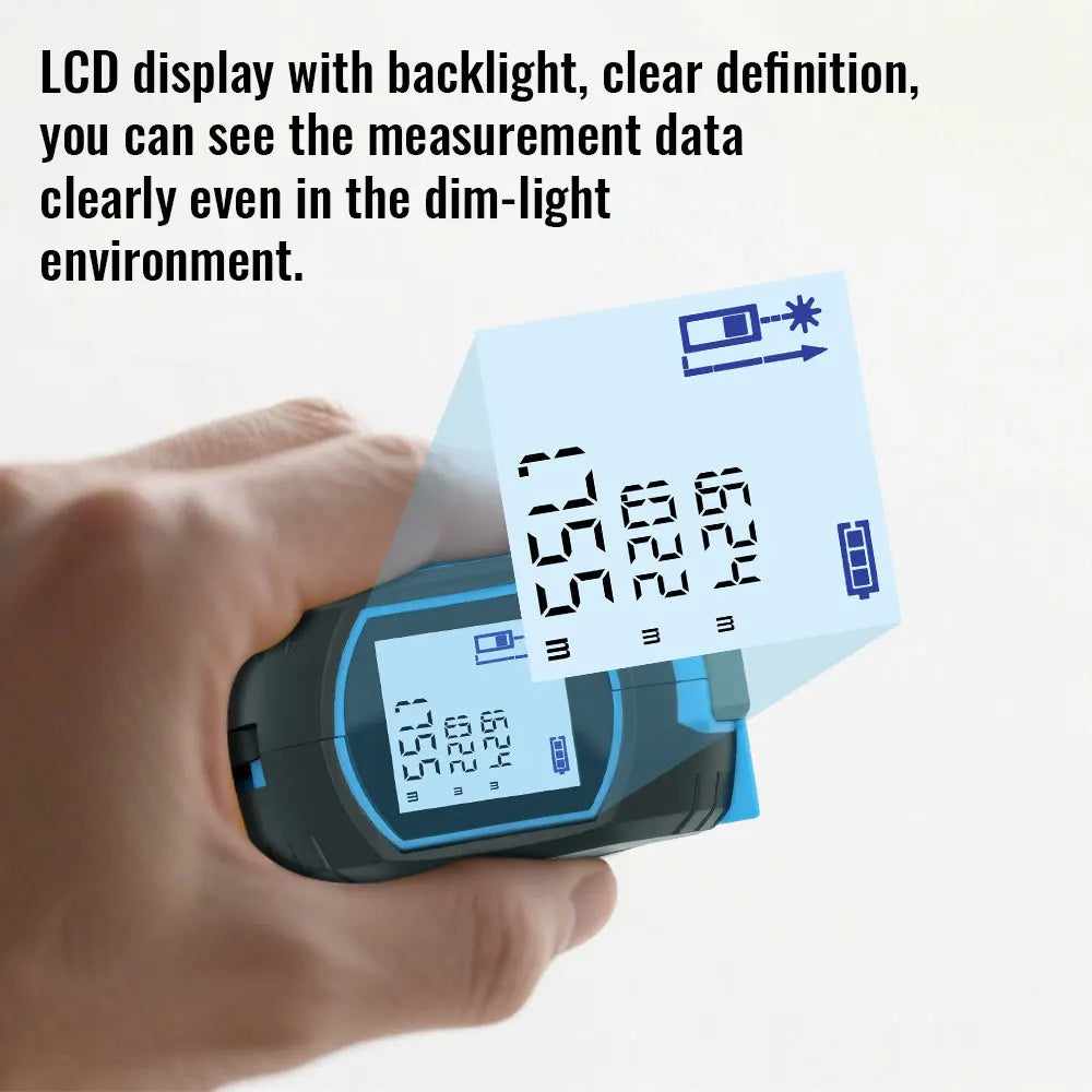 Protable Laser Tape Measure 3in1 &ndash; High Precision Laser