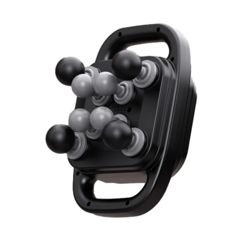 8-Head Fascia Gun &ndash; High-Frequency Vibration Muscle Relief black