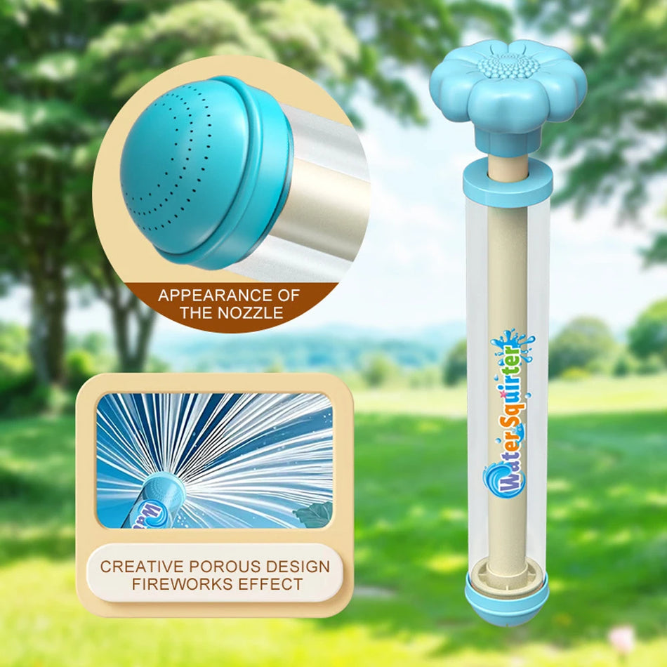 Children's Summer Water Fun Toy: Pull-Out Spray Water Gun for Interactive Games &amp; Photography Props