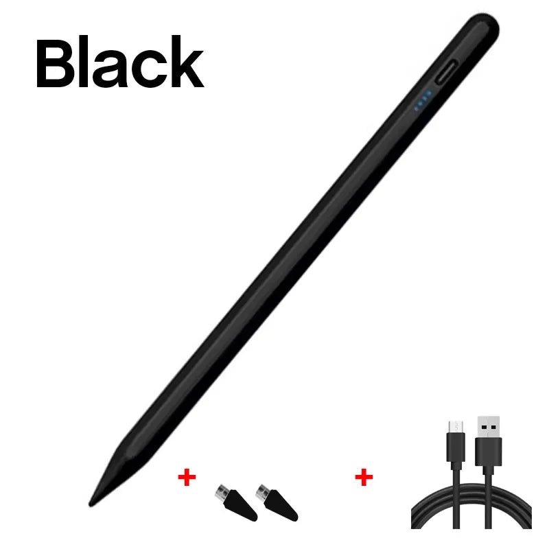 Phone Pad Capacitive Pen For iOS Android Windows &ndash; Ergonomic black