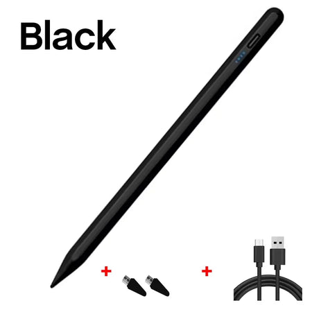 Phone Pad Capacitive Pen For iOS Android Windows &ndash; Ergonomic black