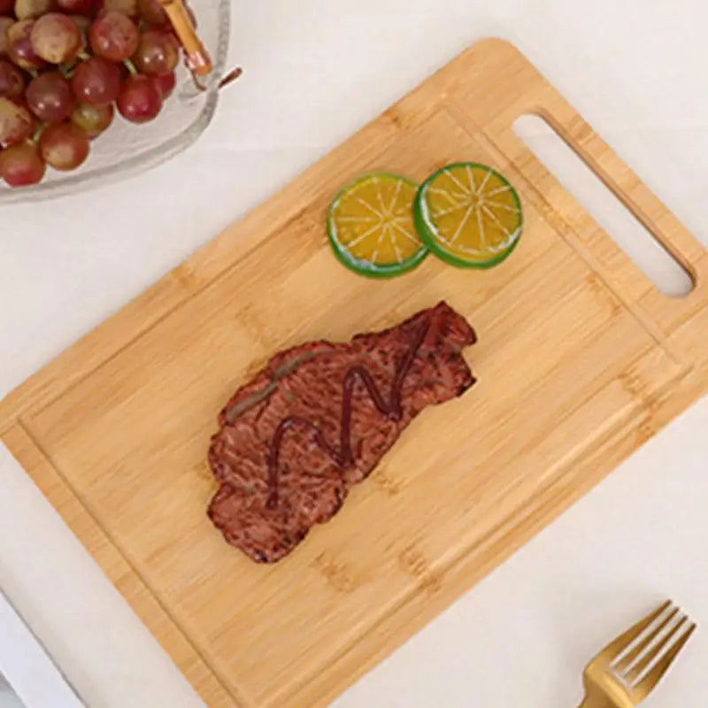 Thickened Double-Sided Solid Wood Cutting Board for Meat &amp; Veggies