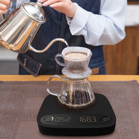 2KG 0.1G Digital Coffee Scale &ndash; With Timer And USB Charging