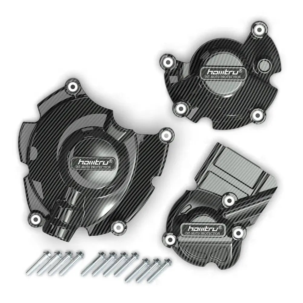 Motorcycles Engine Cover Protection Case For Yamaha R1 R1M Engine Protectors Fairing Kit by InterCyprus Trading Ltd