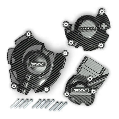 Motorcycles Engine Cover Protection Case For Yamaha R1 R1M Engine Protectors Fairing Kit by InterCyprus Trading Ltd