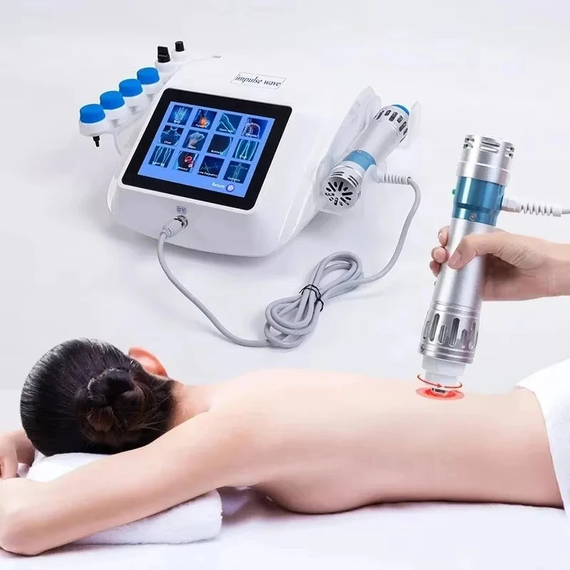 Maszyna do terapii falą uderzeniową na ból pleców i relaksację