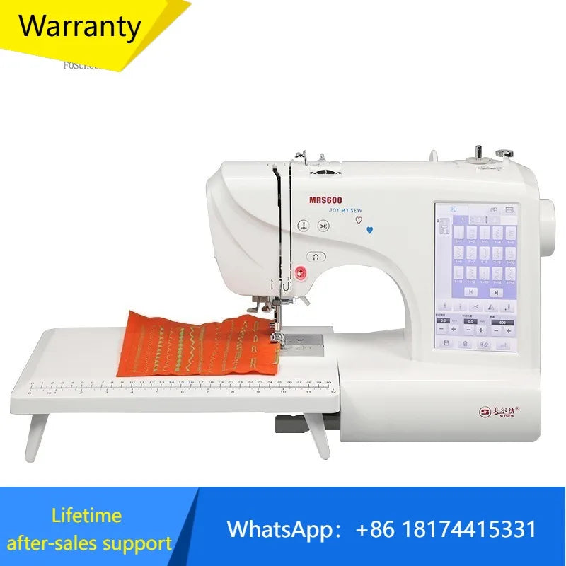 Dviejų įtampų namų siuvimo ir siuvinėjimo mašina