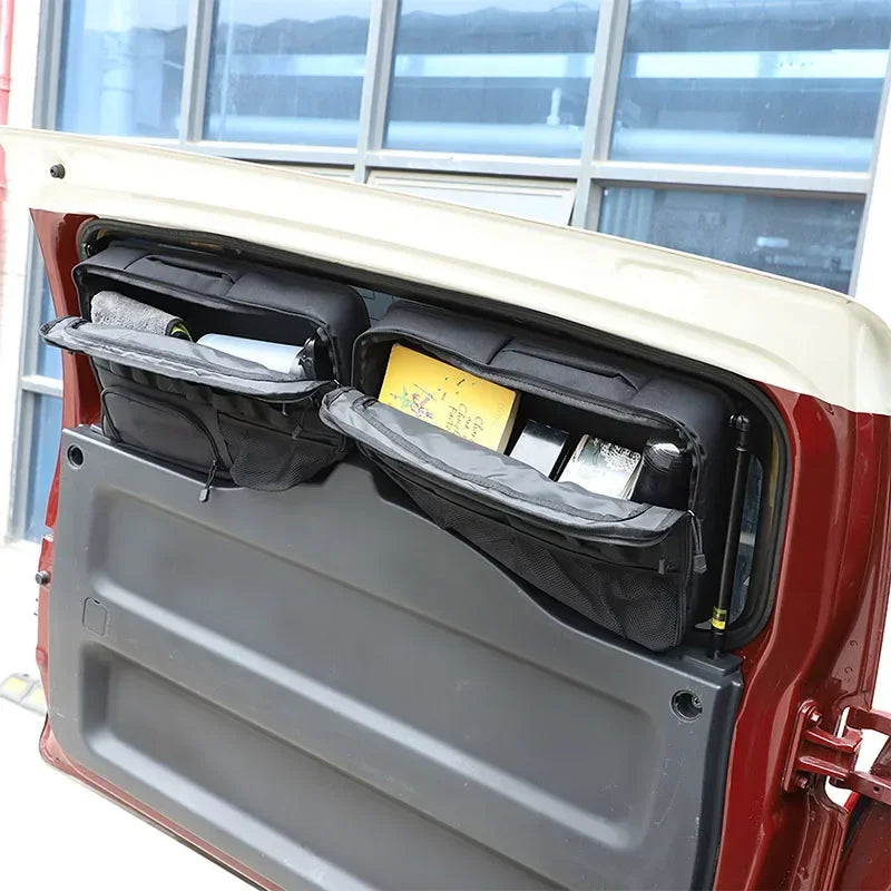 Органайзер для багажника Toyota FJ Cruiser из черной ткани Oxford