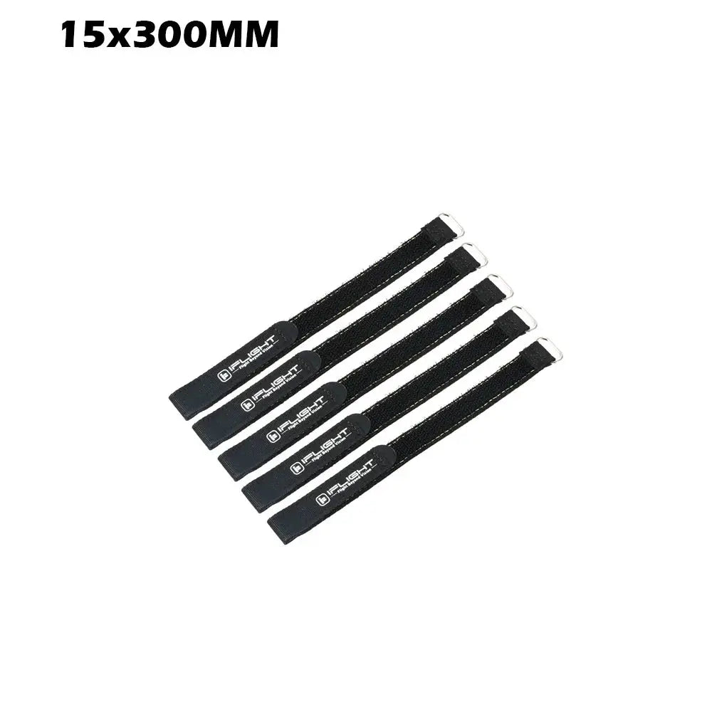 5pcs 10X100mm / 10X130mm IFlight Magic Sticker Tape Nylon Lipo Battery Strap Belt Reusable Cable Tie Wrap for FPV RC Battery by InterCyprus Trading Ltd