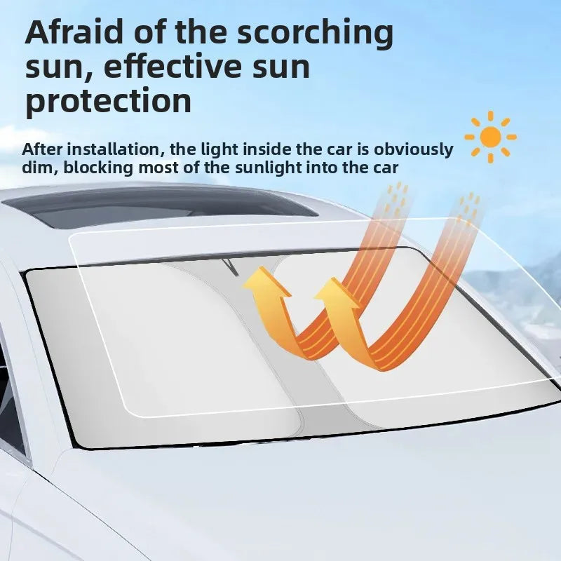 Premium Car Windshield Sunshade Cover for Ultimate UV Protection
