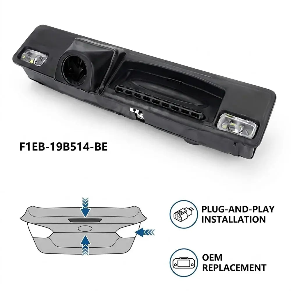Tailgate Handle Trunk Release Switch for Ford Focus MK3 ST 2012-2018 by InterCyprus Trading Ltd