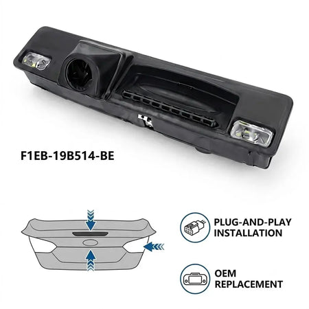 Tailgate Handle Trunk Release Switch for Ford Focus MK3 ST 2012-2018 by InterCyprus Trading Ltd
