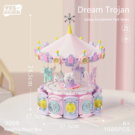 Wltoys 1686 1688 Building Blocks &ndash; Rotating Music Box