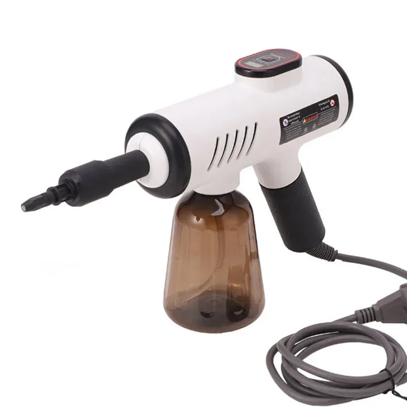 High-Pressure Handheld Steam Cleaner - 1200W for Household &amp; Kitchen WHITE / 220-240V / EU