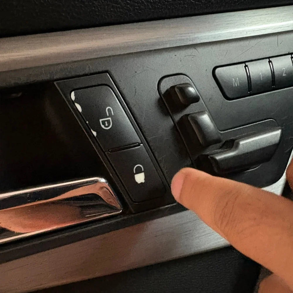 Buton de comutare pentru blocarea ușilor stânga-dreapta pentru Mercedes Benz W204 W212 GLK