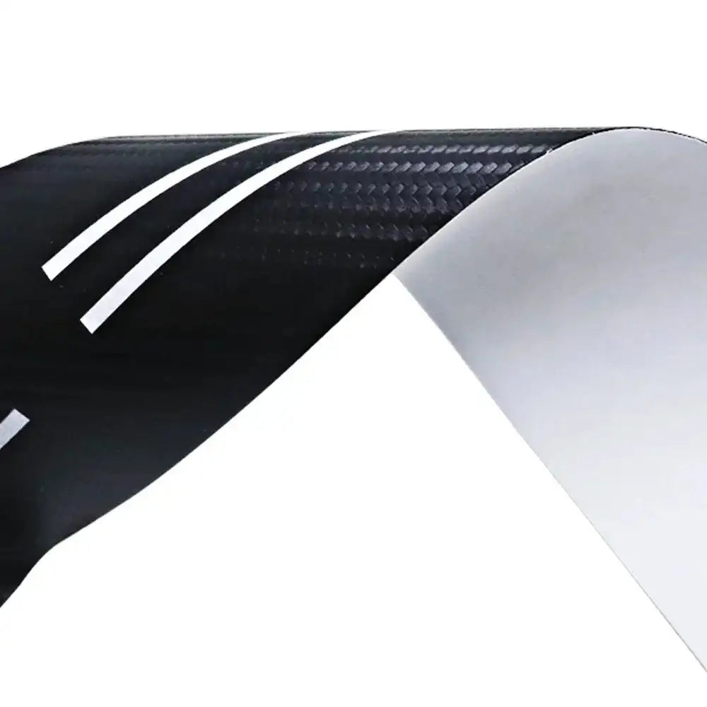 Dacia Duster Door Sill Sticker Set Carbon Fiber Trim 4Pcs