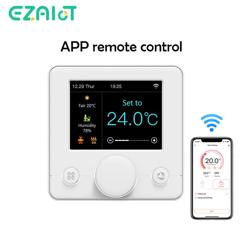 R7C.716 Smart Digital Thermostat &ndash; Alexa Google Home Ready