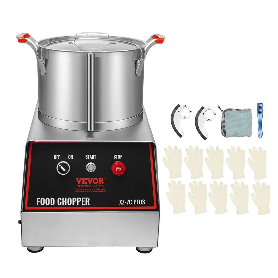 Food Processor Veggie Chopper Stainless Steel