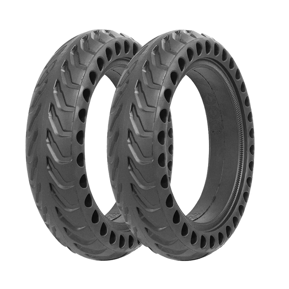 8.5 Inches Solid Tire for Xiaomi M365 Pro &ndash; Durable Non-Pneumatic Design 2pcs black