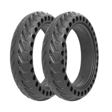 8.5 Inches Solid Tire for Xiaomi M365 Pro &ndash; Durable Non-Pneumatic Design 2pcs black