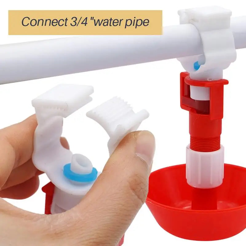 Automatic Chicken Water Nipple Drinker &ndash; Easy Hanging Setup