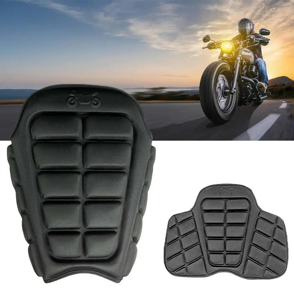 Universal 3D Air Comfort Gel Motorcycle Seat Cushion &ndash; Pressure Relief and Decompression Cooling