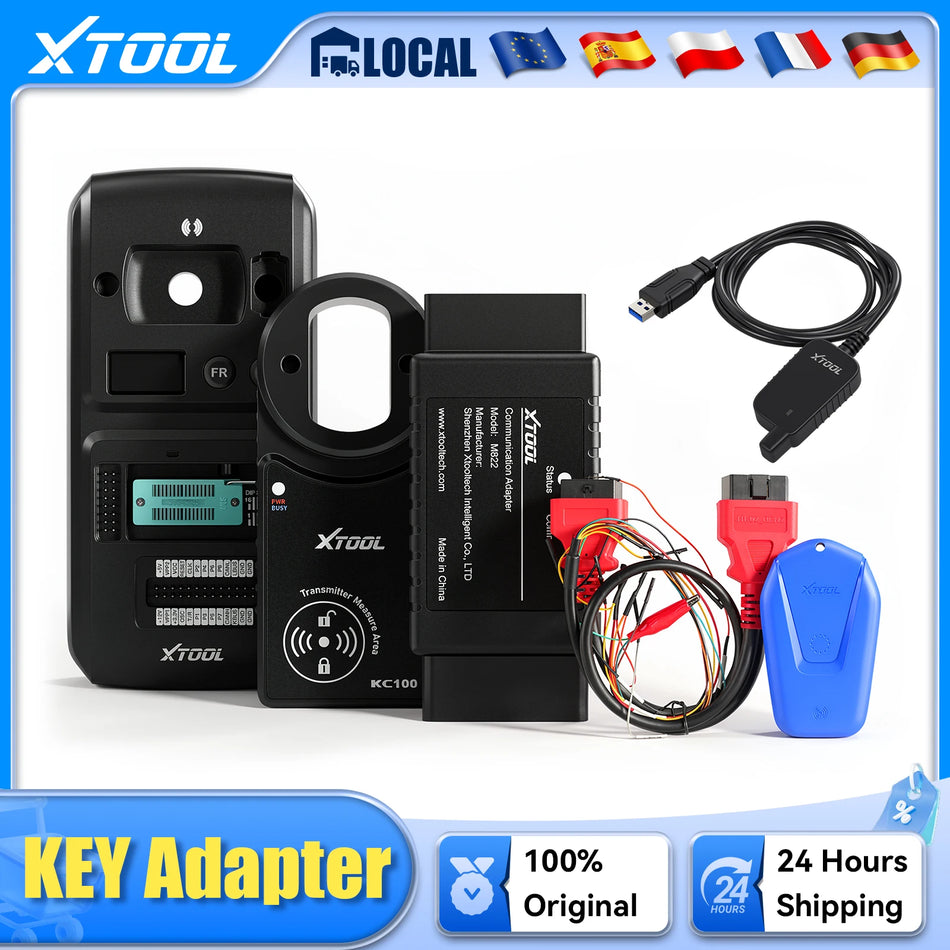 OBD2 programátor klíčů pro VW a Toyotu, kompatibilní s X100PAD3 D8S D9S