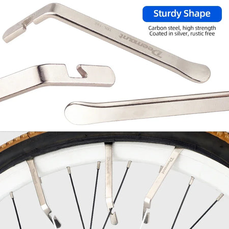 DEEMOUNT Bicycle Tyre Remover &ndash; High-Quality Carbon Steel Design