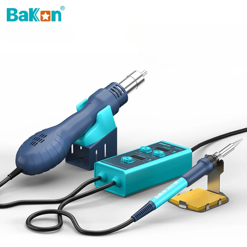 Bakon BK858E 2 In 1 Hot Air Rework Station &ndash; Auto Sleep Mode