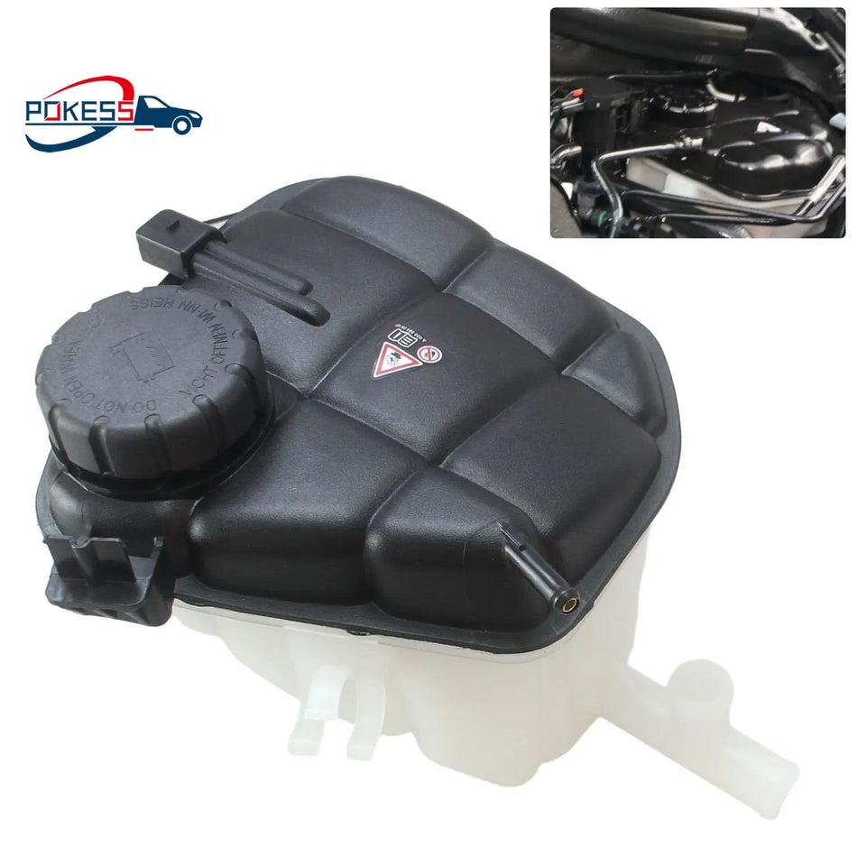 Expansion Coolant Tank With Cover For Mercedes-Benz W164
