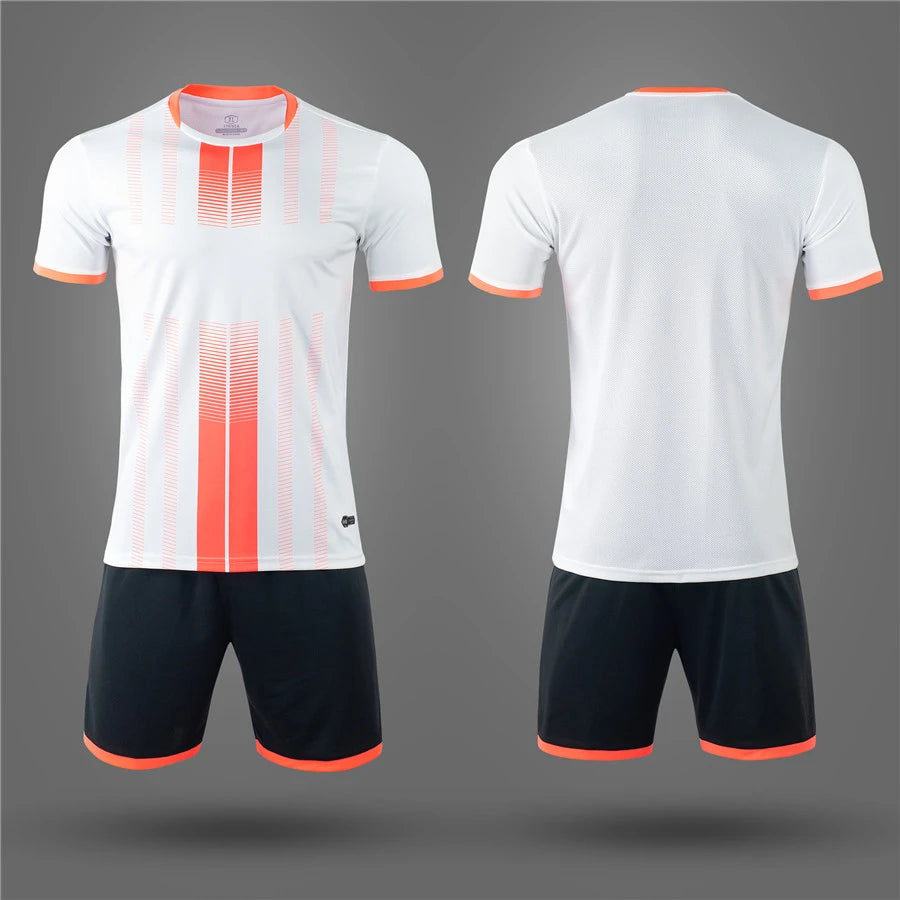 Boys' Breathable Sports Set - Short Sleeve Soccer &amp; Volleyball Uniform