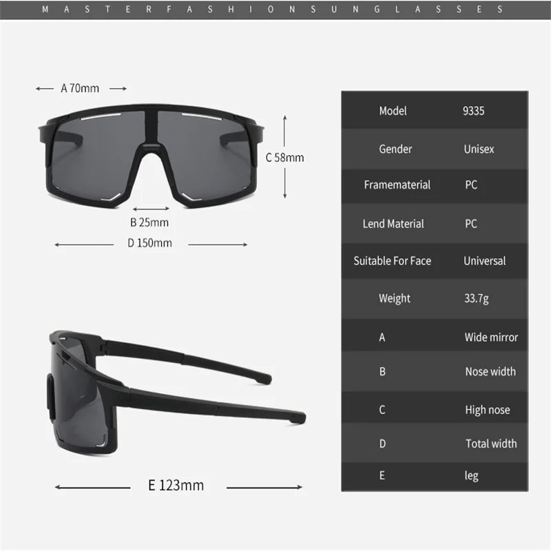 Many Kinds Cycling Sunglasses &ndash; Polarized UV400 Lenses