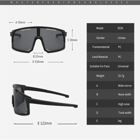 Many Kinds Cycling Sunglasses &ndash; Polarized UV400 Lenses