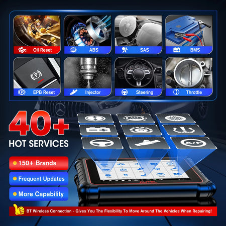 Autel MaxiCOM MK900-BT Diagnostic Scanner &ndash; Wireless DoIP