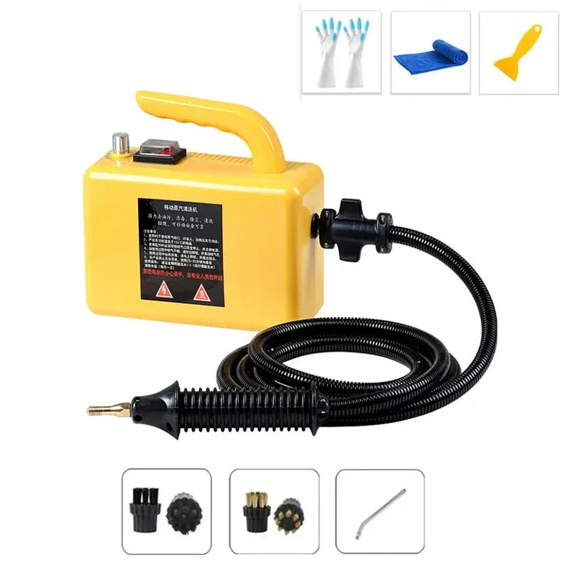 2600W Portable High Temperature Steam Cleaner for Home &amp; Car