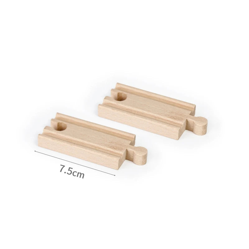 Wooden Train Track Toys &ndash; Perfect Fit for Thomas Train Sets