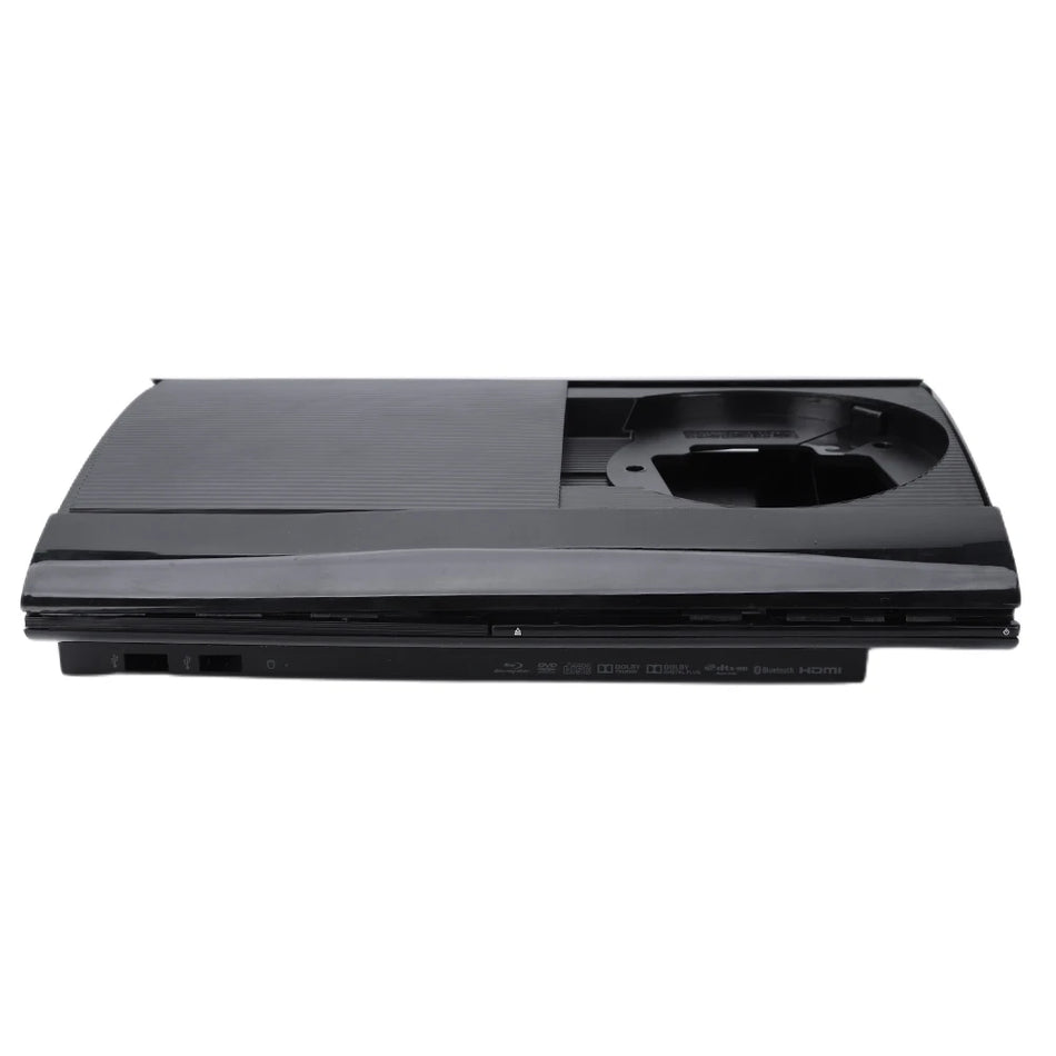Kit de coque de boîtier noir pour PS3 Super Slim avec vis