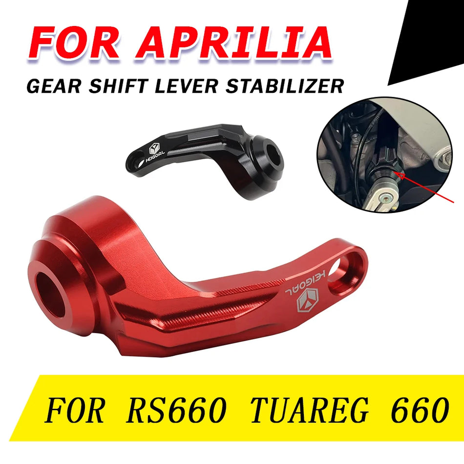 Aprilia RS660 Tuareg 660 Växelspaksstabilisator Fäste Kåpa Aluminium