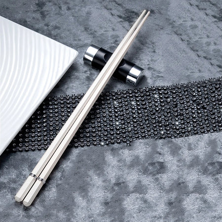 KNGZI 5 Pair Reusable Chopsticks &ndash; Eco-Friendly Non-Slip Design