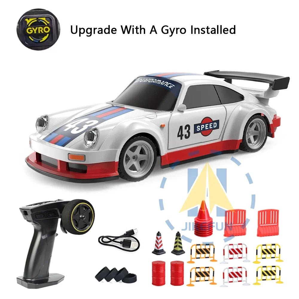 One Forty Three RC Drift Car &ndash; Gyro Stabilization System WT GYRO Roadblocks